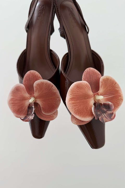 Lily Orchid Heels in Date