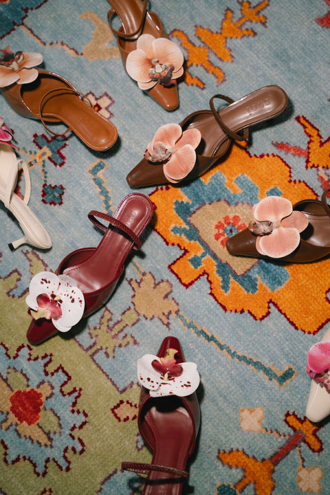 Lily Orchid Heels in Date