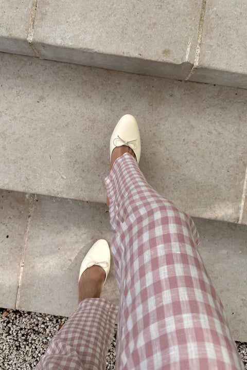 Marie Kitten Heels in Crème