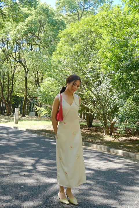 Hana Dress in Cream