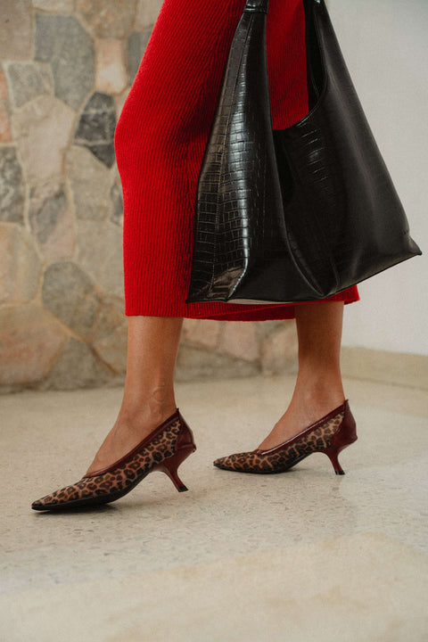Lucy Mesh Heels in Solange
