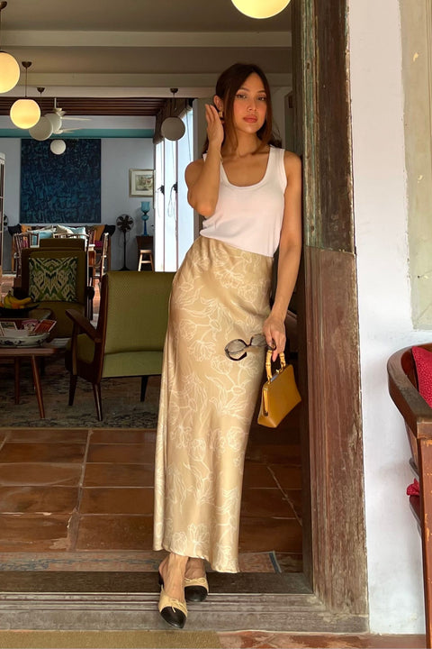 Rosie Maxi Skirt in Dulce