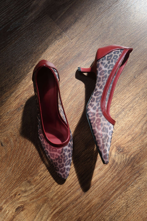 Lucy Mesh Heels in Solange