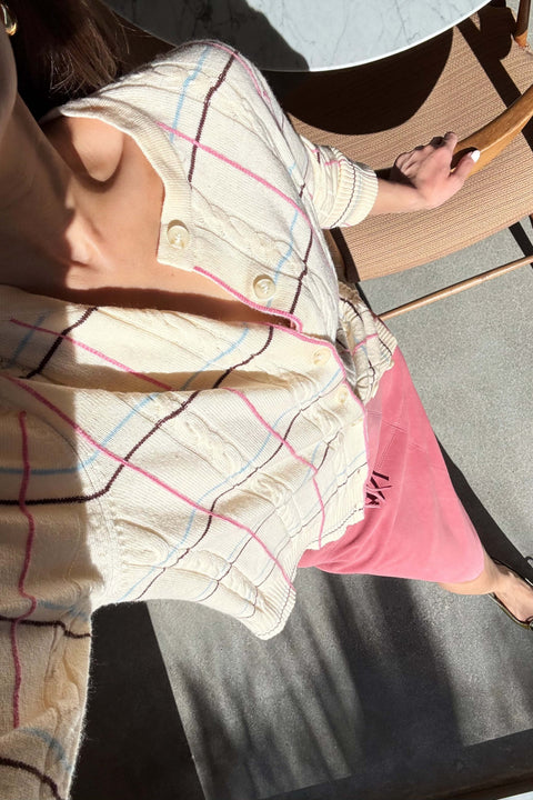 Dakota Cardigan in Sorbet