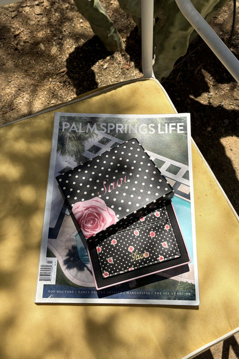 Cardholder in Beverly Polka
