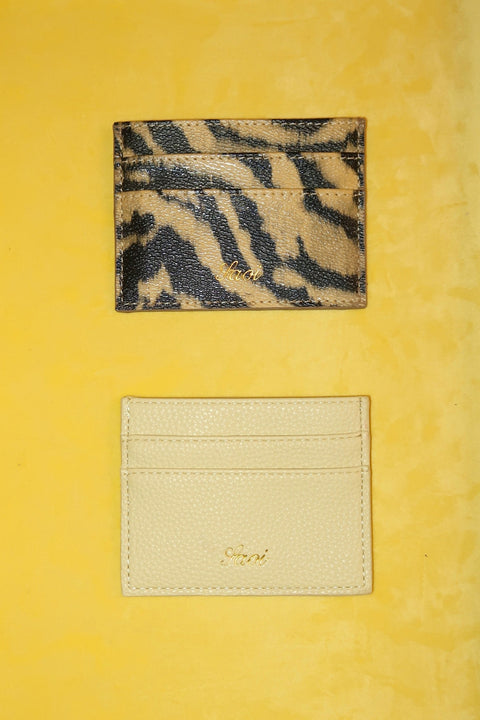 Card Holder in Honey