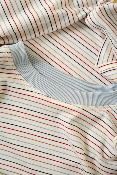90s Longsleeves Cosy Blue