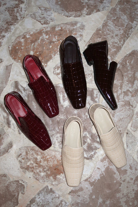 Dakota Loafers in Burgundy