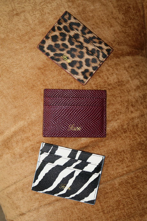 Card Holder in Mulberry