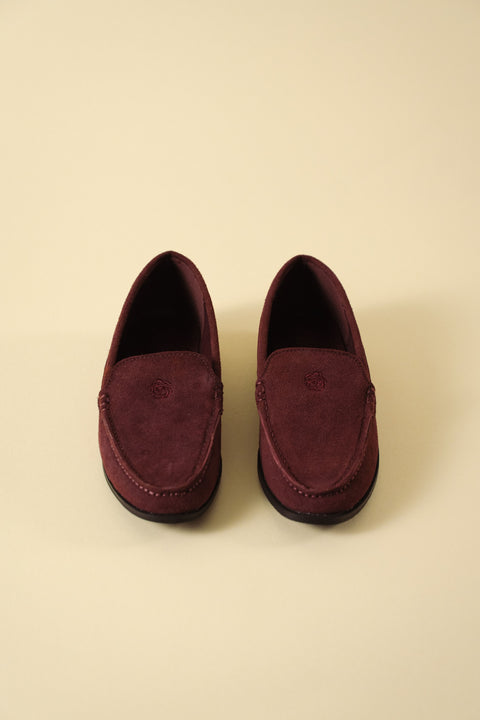 Rosa Loafers Suede Rosewood
