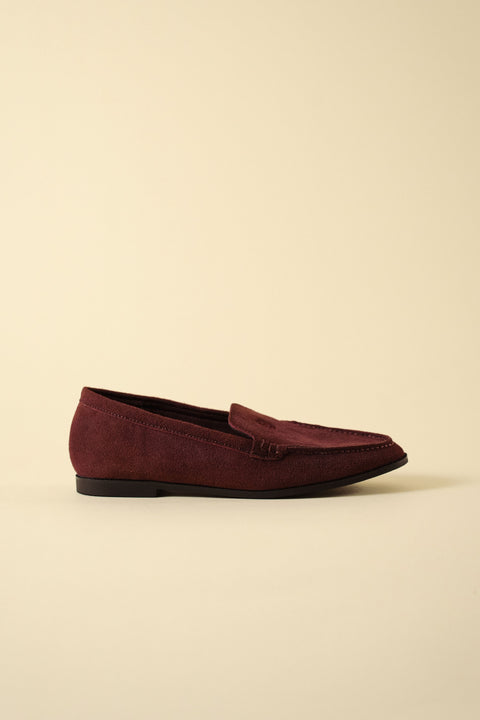 Rosa Loafers Suede Rosewood