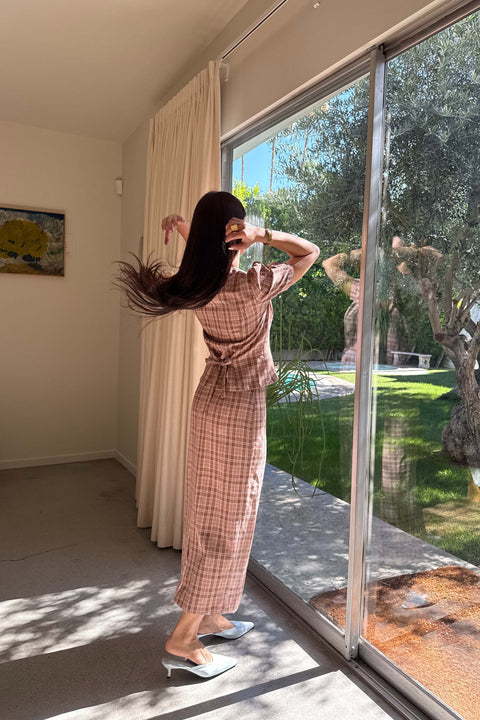 Coco Skirt in Pink Salt