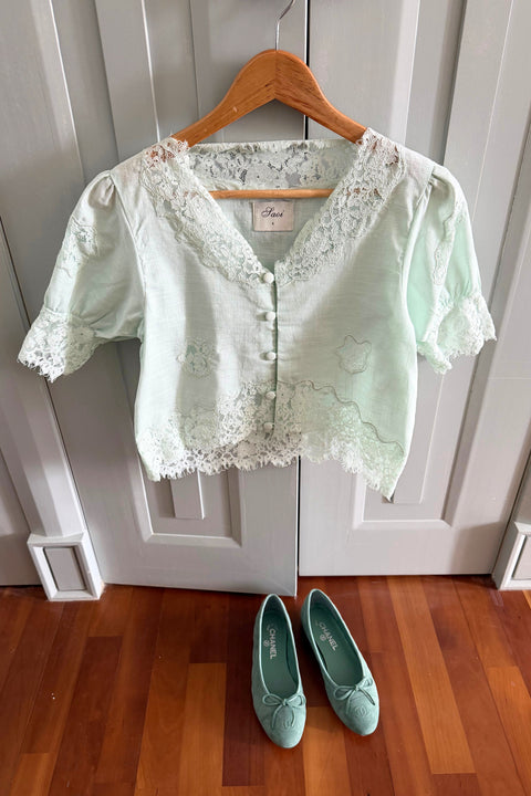 Belle Top in Bleu