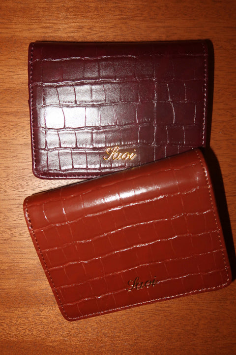 Wallet in Burgundy