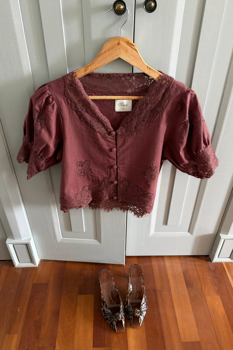 Belle Top in Rust