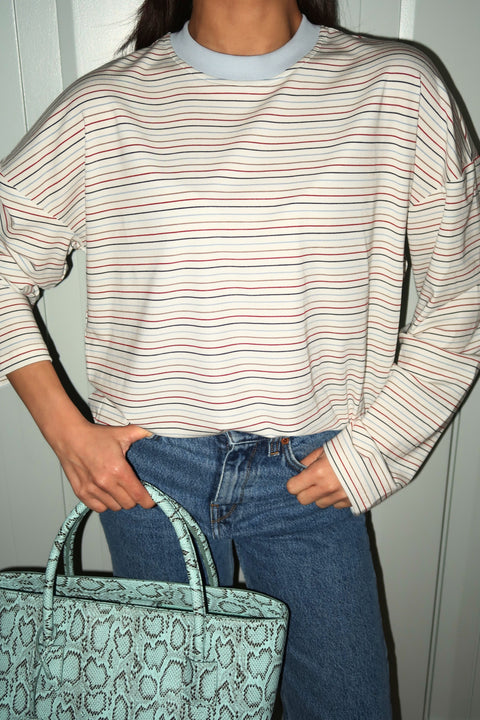 90s Longsleeves Cosy Blue
