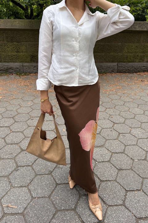 Charlotte Skirt in Sweet Brown