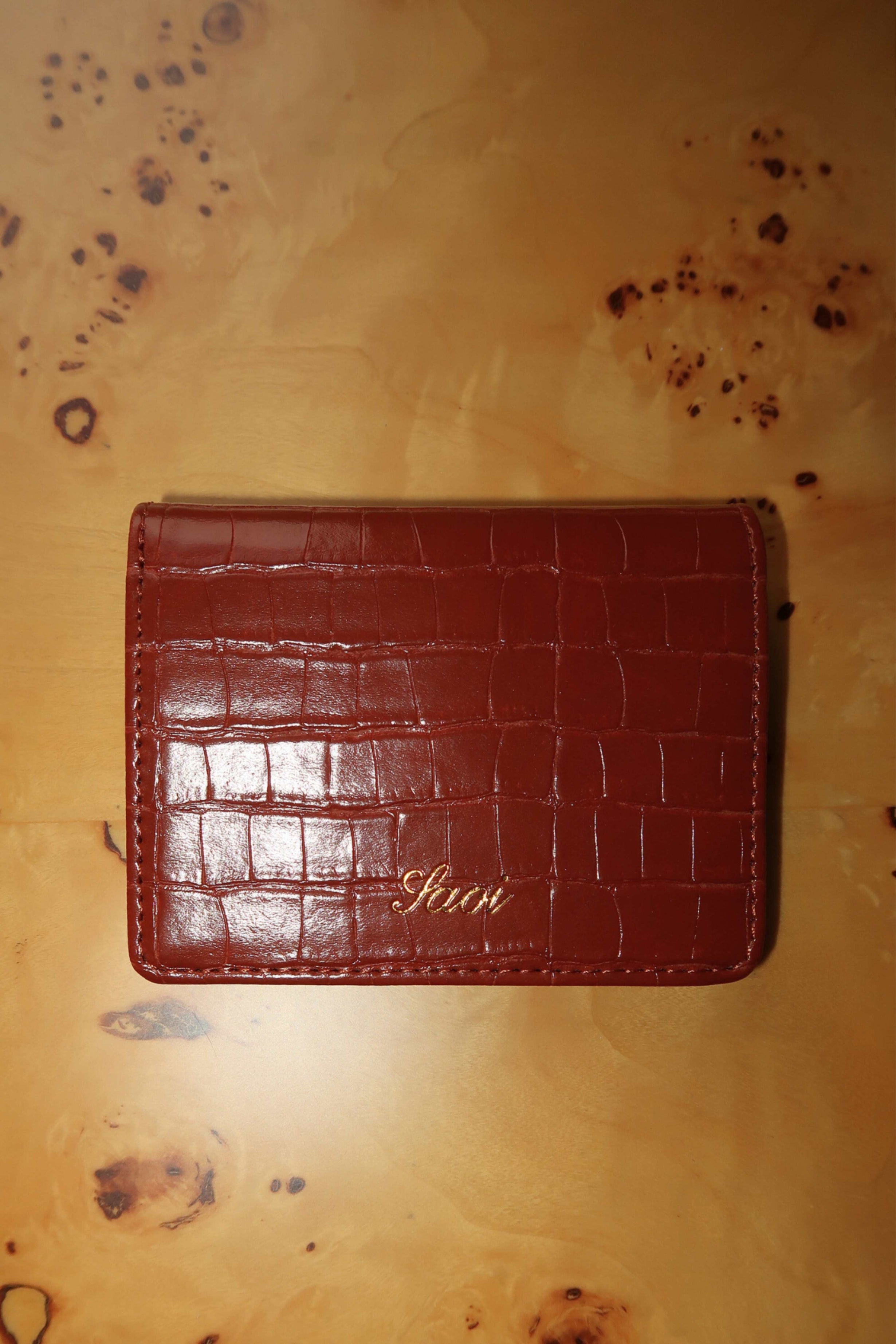 Wallet in Maple – Saoi