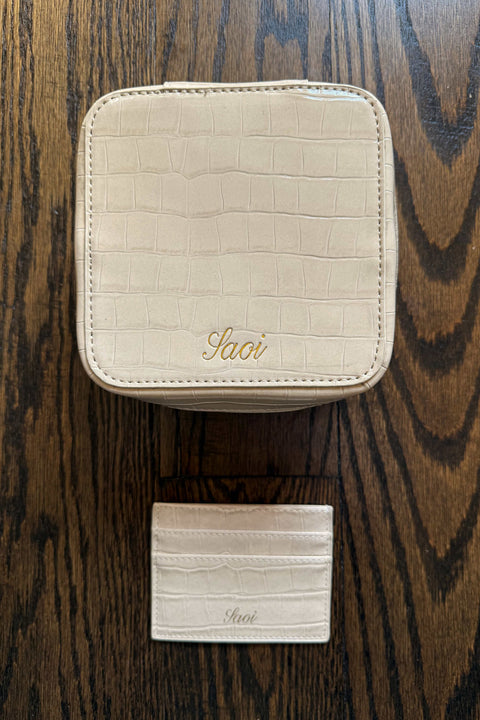 Jewellery Case in Vanilla