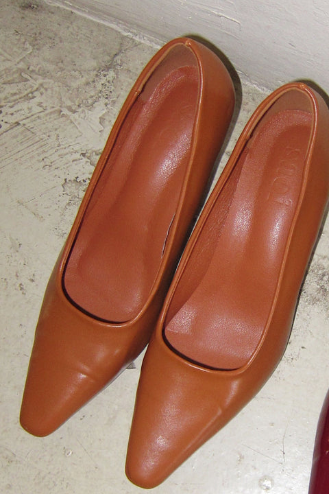 Diana Heels in Toffee Brown