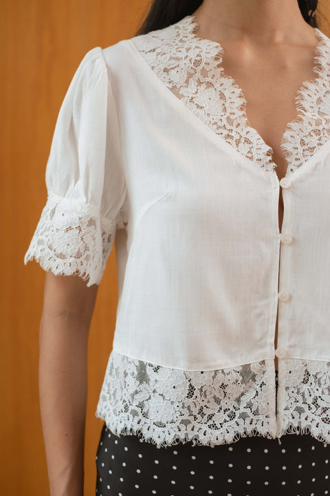 June Top in Salt