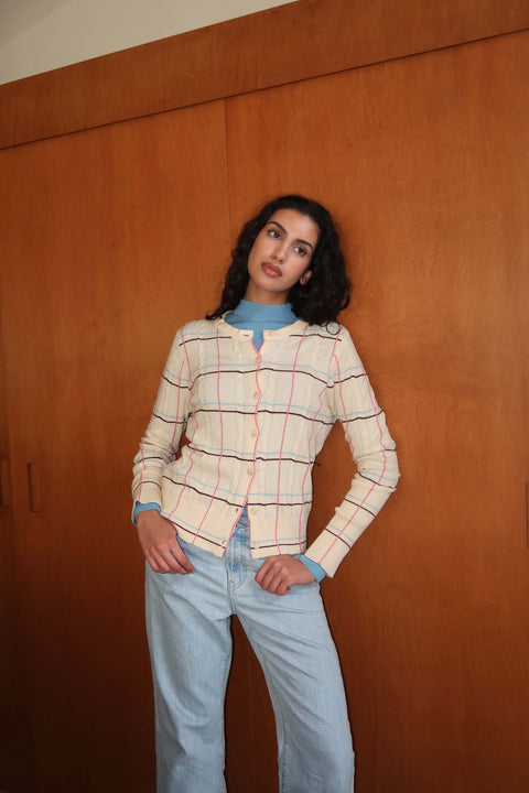 Dakota Cardigan in Sorbet