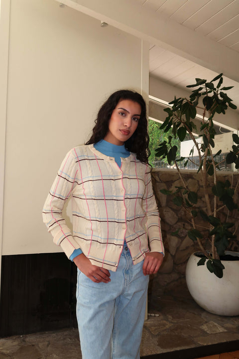 Dakota Cardigan in Sorbet