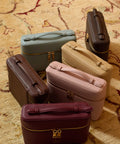 Set of six raya handbags in various colors