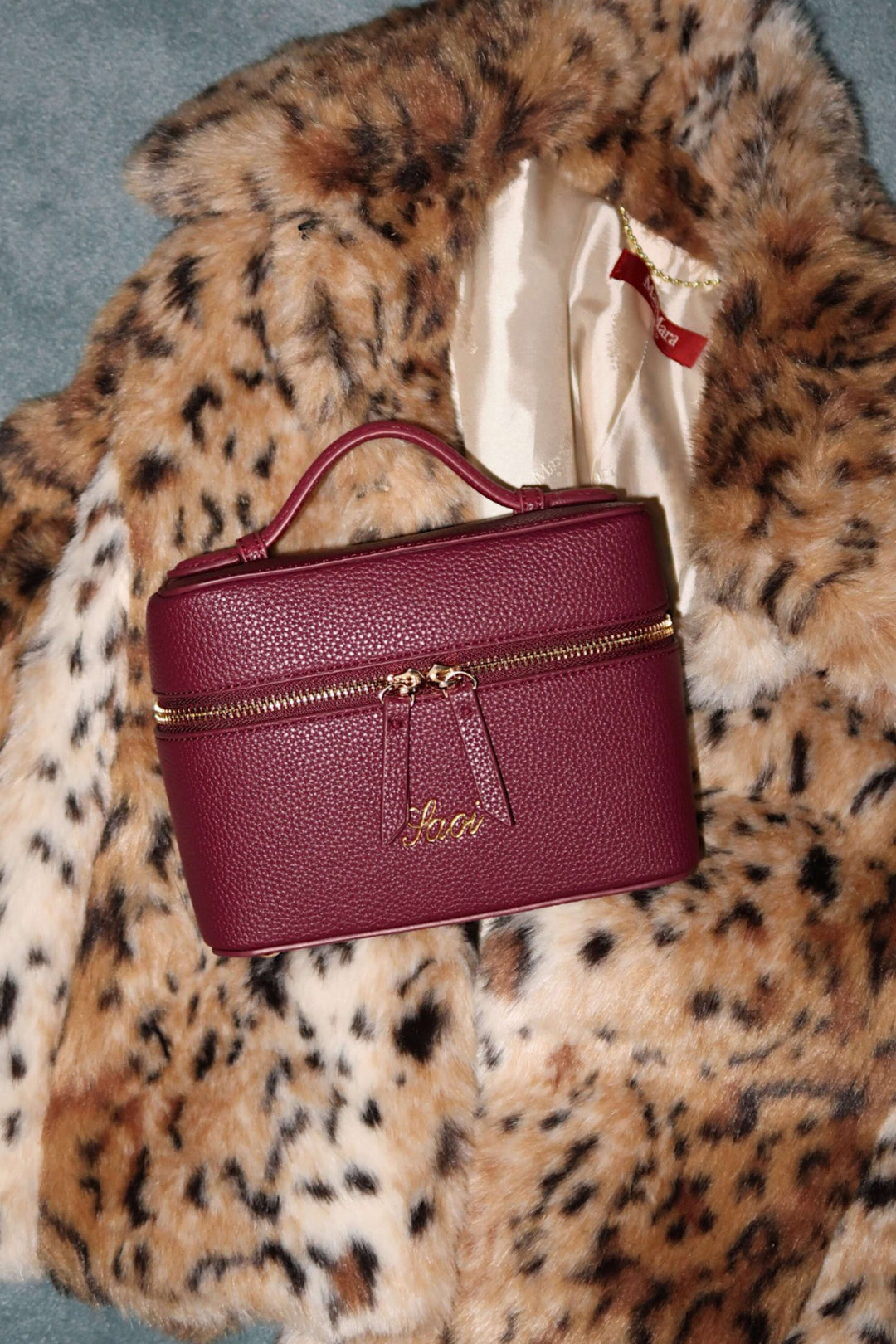 Mini Posh Case in Burgundy – Saoi