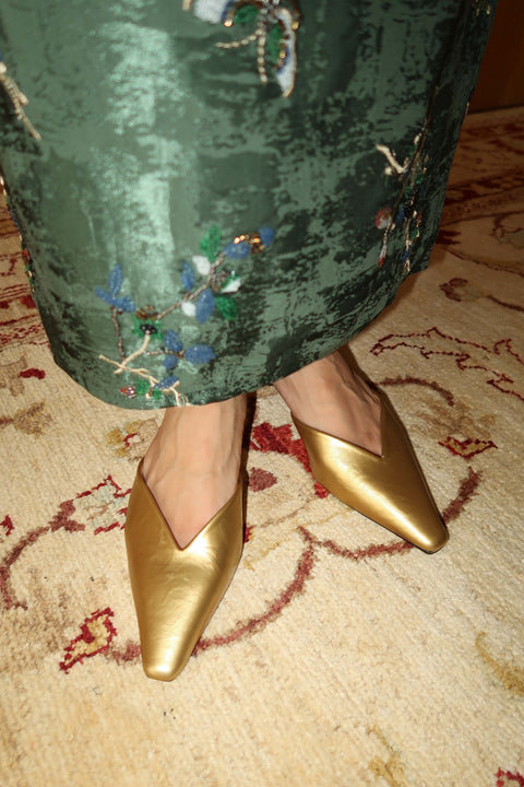 Maddie in Gold