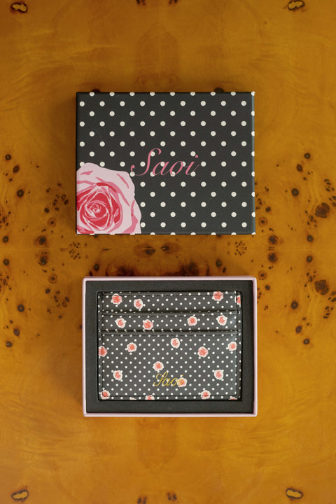 Cardholder in Beverly Polka