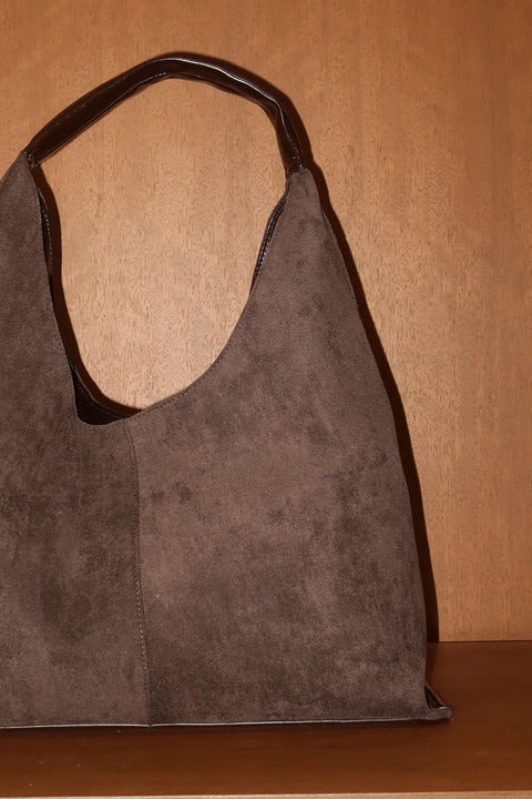 Carrie Bag in Double Shot Suede