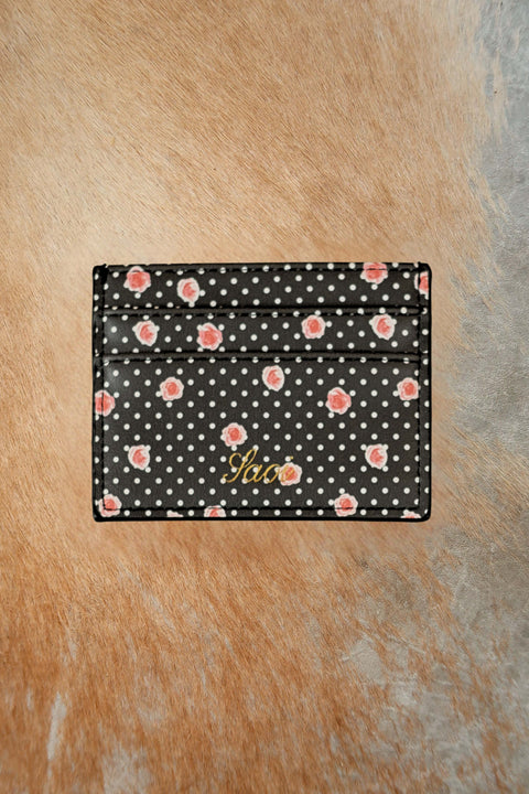 Cardholder in Beverly Polka