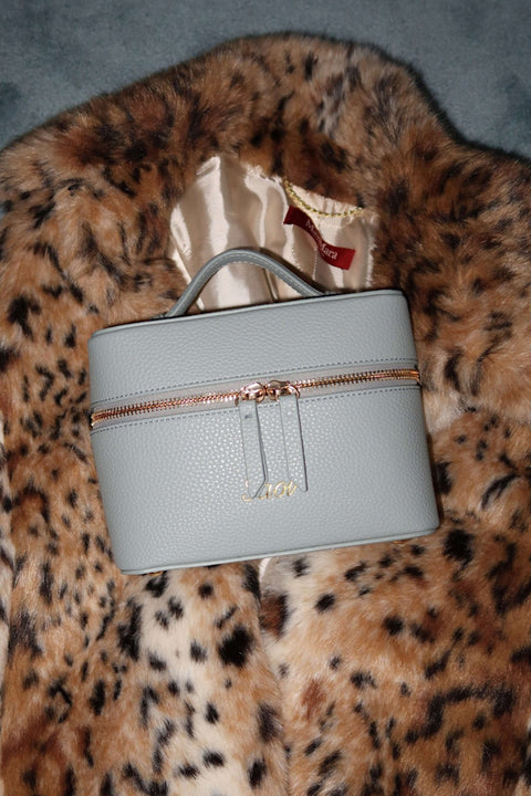 Mini Posh Case in Dusty Blue
