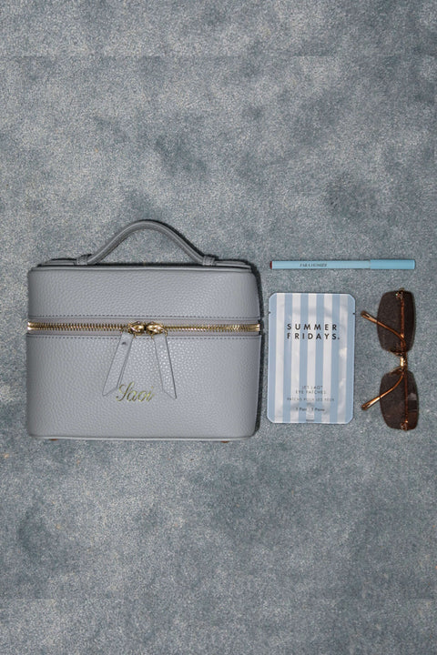 Mini Posh Case in Dusty Blue