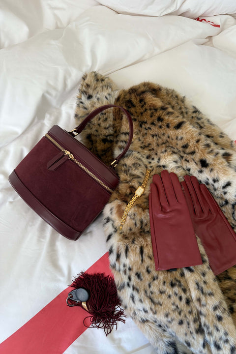 Plaza Case in Burgundy