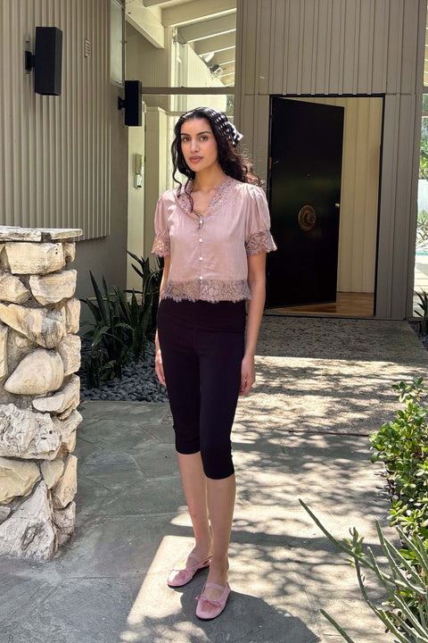 June Top in Strawberry