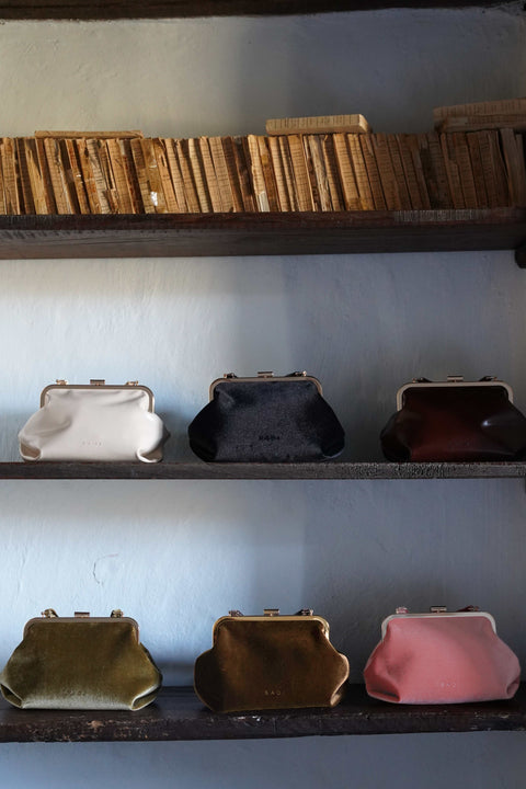 Nara Clutch in Pink Salt