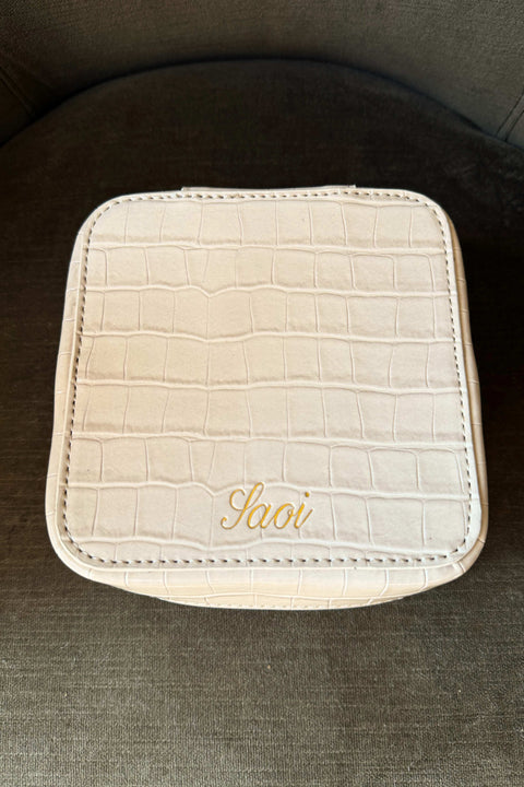 Jewellery Case in Vanilla